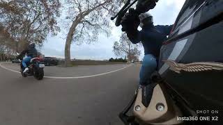 Moto guzzi v100 on board and sound [upl. by Alby]