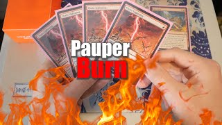 Pauper Burn Deck Tech Tutorial  Fast and Effective [upl. by Hintze]