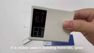 DG60 Gloss Meter Working Video [upl. by Phira557]