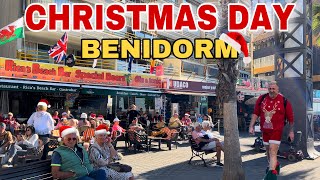 Benidorm on Christmas Day is MAGICAL 🏖️🎄 [upl. by Aeel282]