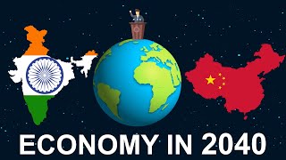 Top 10 Countries in 2040 Nominal GDP [upl. by Attirehs499]