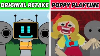 Incredibox Sprunki Retake but POPPY PLAYTIME 4  Normal vs Horror Version New Mod [upl. by Humpage]