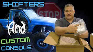 Custom Jeep Comanche center console for my fancy shifters [upl. by Oidualc]