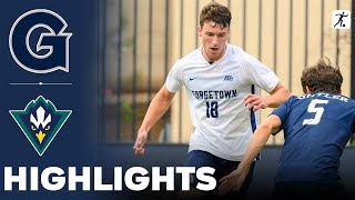 Georgetown vs UNCW  NCAA College Soccer  Highlights  October 24 2023 [upl. by Idalina250]