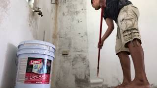 How to paint with Lanco Dry Coat Paint in Puerto Rico Luis Fe Sigue Vivo [upl. by Idelson]