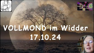 Vollmond im Widder 171024 um 1327 Uhr [upl. by Eyar]