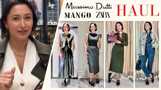 Massimo Dutti ZARA MANGO TRY ON HAULNOVEDADES 2023I 2 SORTEOSkatyamuir [upl. by Eisoj]