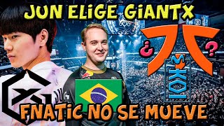 Jun se une a NOAH como botlane de GIANTX Fnatic sigue sin mover ficha y Trymbi se va a Brasil [upl. by Stamata]