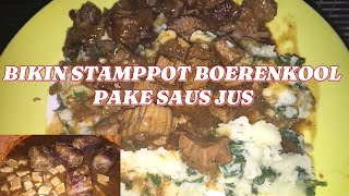 RESEP STAMPPOT BOERENKOOLHOLLANDSE POT HOMEMADE [upl. by Mommy784]