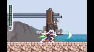 Megaman Zero 3 Omega Patch Air DashHell Combo [upl. by Blayne]