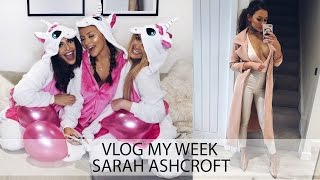 VLOG MY WEEK  Family Outings and Girls Valentines Sleepover  Sarah Ashcroft [upl. by Ajed]