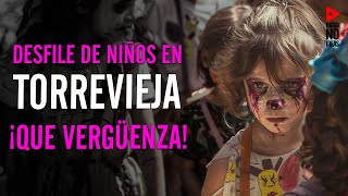 Desfile de NlÑ0S en Torrevieja Qué vergüenza [upl. by Nelle23]