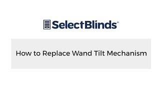 How to Replace Wand Tilt Mechanism [upl. by Lareneg]