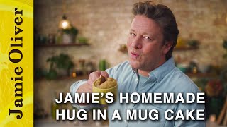 Jamies Hug in a Mug  Microwave Mug Cake  Jamie Oliver [upl. by Harlamert869]