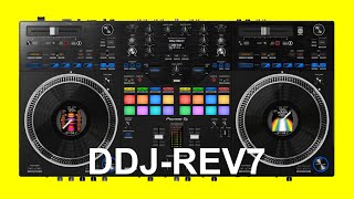 Pioneer DJ DDJREV7 Pioneers First Motorized Scratch Controller [upl. by Santos]