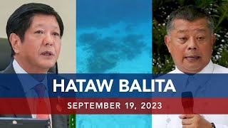 UNTV HATAW BALITA  September 19 2023 [upl. by Davey938]