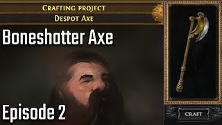 Aris Spends 70 Divines Crafting the Best Boneshatter Axe on PS5 Part 2 [upl. by Norved]