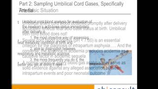 Fetal Acidemia and Umbilical Cord Gases [upl. by Auqeenwahs]