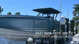 New Listing NorTech 390 Center Console  Impeccably maintained Text Christopher 561 2851212 [upl. by Nennek]