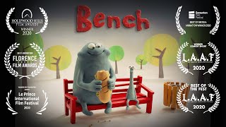 BENCH  STOP MOTION ANIMATED SHORT FILM animation waaber bench [upl. by Pirali]