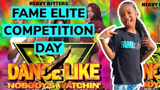 FAME ELITE COMPETITION DAY DONT PLAY WITH US dance fameelite majorette dakotanicole [upl. by Aerb]