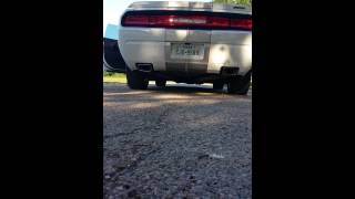 SRT 8 392 Challenger with Straight Pipe Exhaust [upl. by Ennavoj]