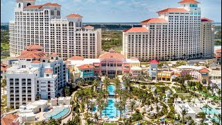 BAHA MAR  NASSAU BAHAMAS  5 star resort review [upl. by Lelah267]