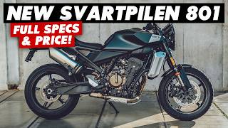 New 2024 Husqvarna Svartpilen 801 Full Specs amp Price Announced [upl. by Aiuqcaj]