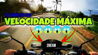 VELOCIDADE MÁXIMA XTZ LANDER 250 2021 VOCÊ VAI SE SURPREENDER 😱 [upl. by Rehtae285]