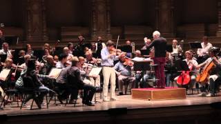 VSO in Rehearsal Elgars Violin Concerto with James Ehnes [upl. by Etam874]