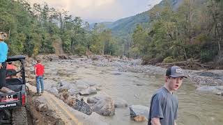 WNC Helene Aftermath Old Fort  Black Mountain  Bat Cave  Chimney Rock [upl. by Ledoux]