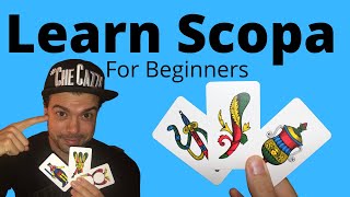 Learn How To Play Scopanot in 3 minutesFor Beginners [upl. by Anoyk]