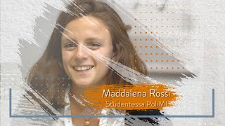 EnginHERing Polimi L’intervista a Maddalena Rossi studentessa di Ingegneria Aerospaziale [upl. by Ylloj]