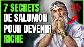 Richesse Révélée  Les 7 Secrets de Salomon pour Prospérer [upl. by Eltsirk]