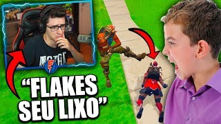 FUI IRRITAR UMA CRIANÇA E DEU TRETA AO VIVO Fortnite Battle Royale [upl. by Arihday]