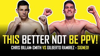 GILBERTO RAMIREZ VS CHRIS BILLAMSMITH  CRUISERWEIGHT UNIFICATION SIGNED 🥊👑🇸🇦 [upl. by Missi]