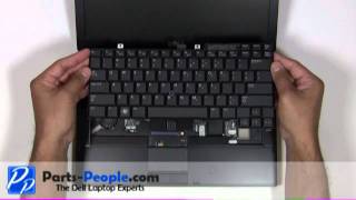 Dell Latitude E6400  Keyboard Replacement  HowToTutorial [upl. by Tahp]