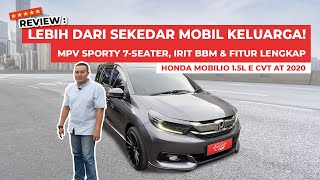 Review Mobil Mocil  Honda Mobilio 15L E CVT AT 2020 [upl. by Gader134]