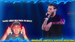 KANG UBER BEATBOX GO INTERNATIONAL  IMPROVER 🇷🇺  GBB 2023  Solo Elimination REACTION [upl. by Anilatsyrc]