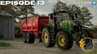 Transport de fumier   EARL de la vache dor EP13 Série RP  Farming Simulator 22 [upl. by Freiman737]