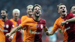 Mertensten Galatasarayı 10 öne geçiren füze gibi gol  Galatasaray 10 Zalgiris [upl. by Ednalrim]