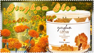 Gingham Glow Candle Review [upl. by Aim57]