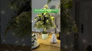 Tannenbaum schnell selber binden diy christmas weihnachten christmastree xmas [upl. by Yggep725]