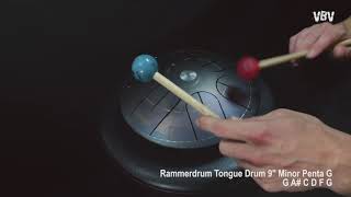 Rammerdrum Tongue Drum 9quot Minor Penta G [upl. by Arahsal]