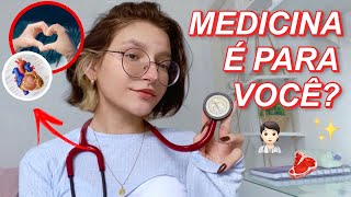 COMO SABER SE MEDICINA É PARA VOCÊ 🧑🏻‍⚕️🩺✨ [upl. by Colfin]