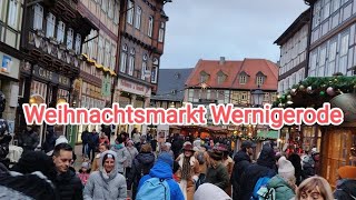 Weihnachtsmarkt Wernigerode germany weinachten wernigerode [upl. by Munn]