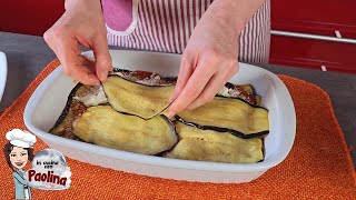 PARMIGIANA DI MELANZANE Ricetta della vera parmigiana di melanzane Come fare la parmigiana [upl. by Paver450]