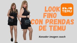 LOOK FINO CON PRENDAS DE TEMU outfit look temu temuhaul [upl. by Ng]