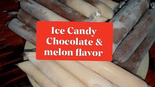 ICE CANDY CHOCOLATE amp MELON FLAVOR katsmixedvlogs [upl. by Orimlede]