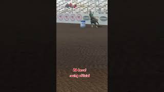 That second tho😍😍godisgood barrelracing missroyalredfrost bailyaguire [upl. by Atlante]